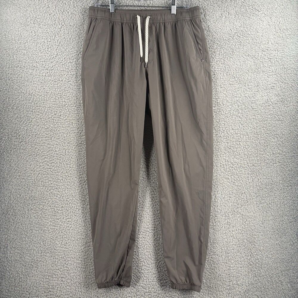Vuori Kore Jogger Size Large L Charcoal Gray Men's Lined Athletic Jogger V456